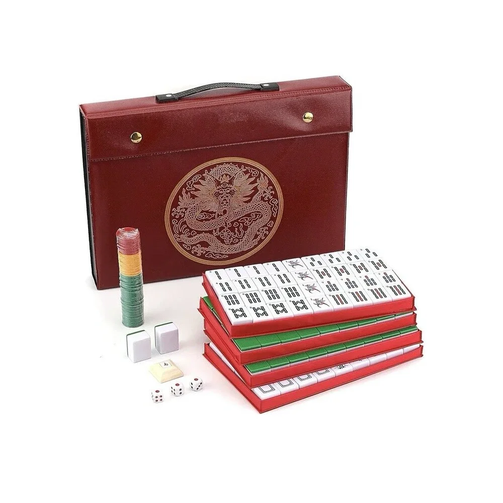Chinese Mahjong Set X-Large 146 Numbered Melamine 1.5